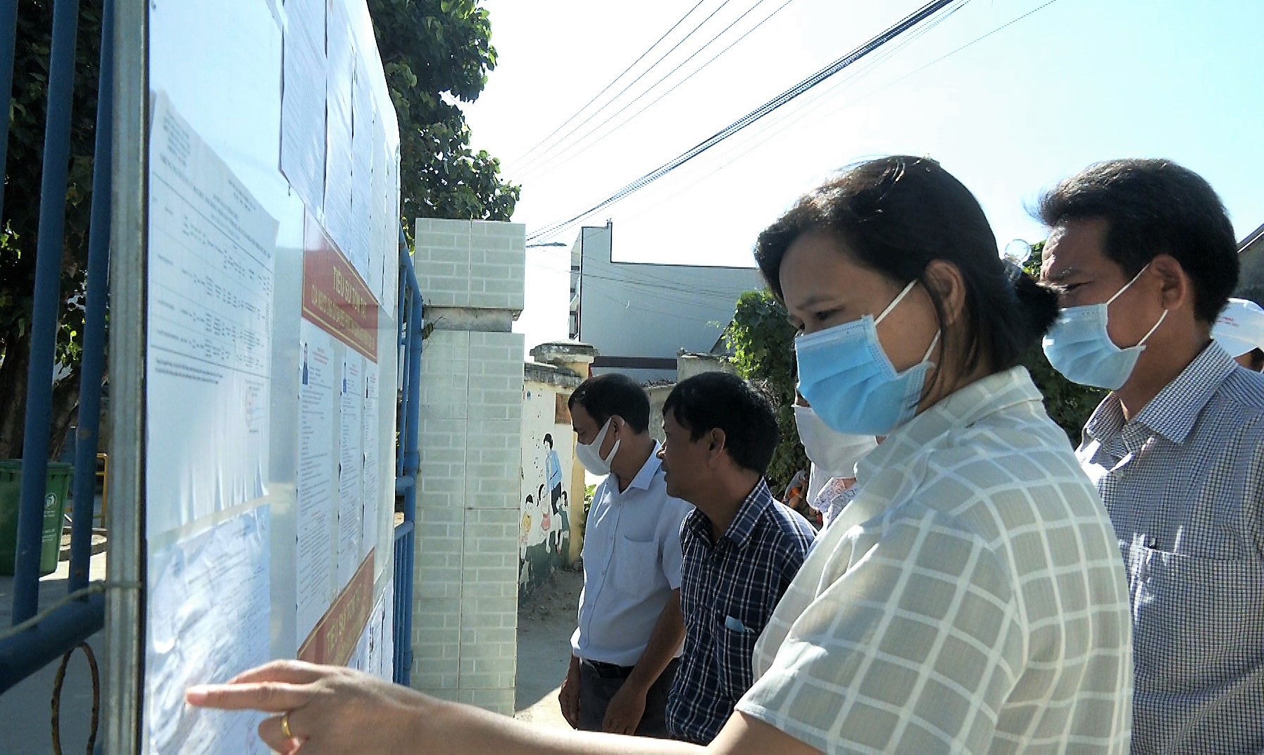 Lý Sơn kiểm tra 9 đơn vị bầu cử
