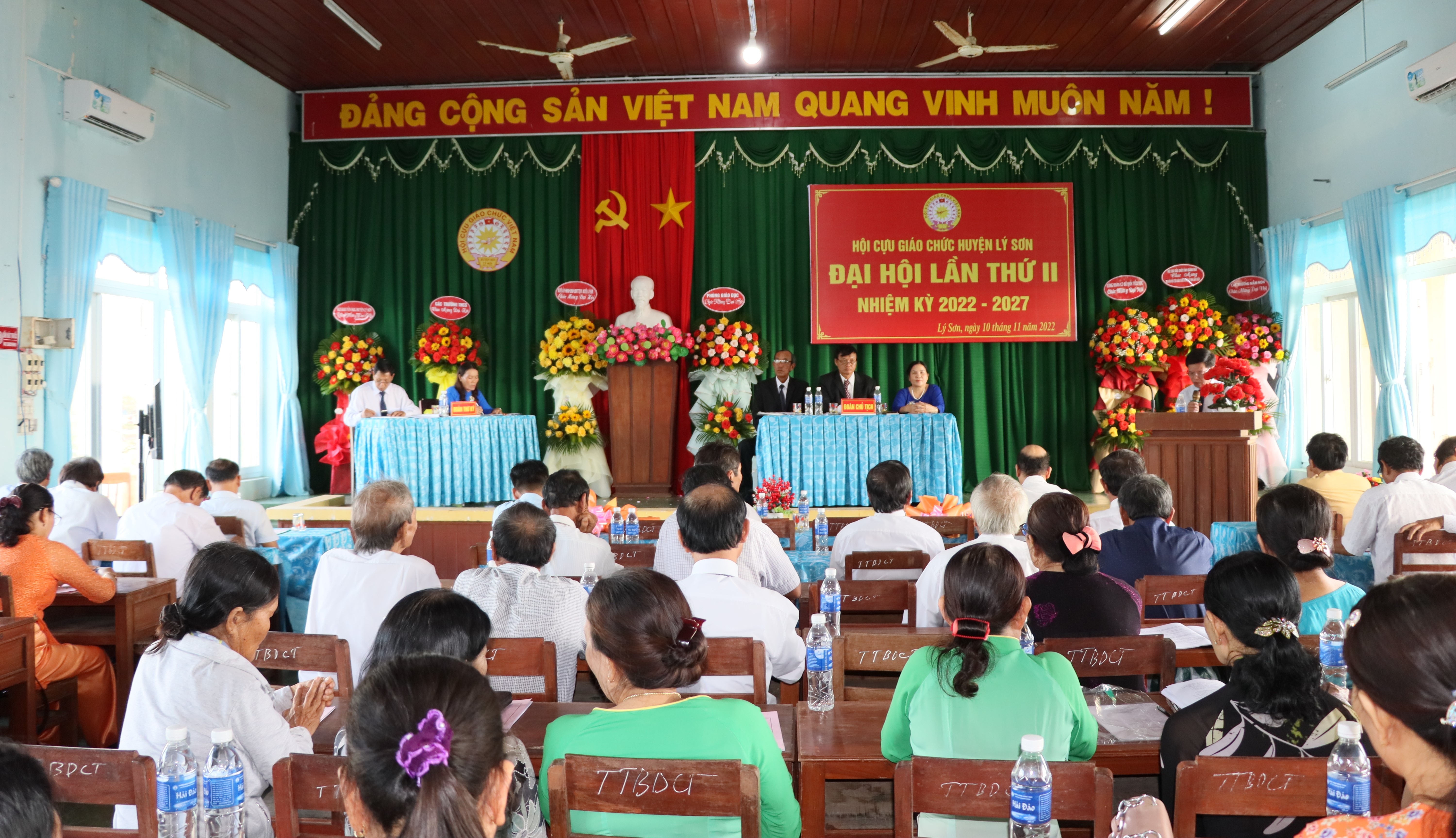 Đại hội Hội Cựu giáo chức huyện Lý Sơn lần thứ II