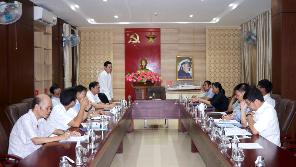 UBMTTQ Việt Nam tỉnh làm việc với huyện Lý Sơn về công tác chuẩn bị Đại hội MTTQ Việt Nam huyện Lý Sơn