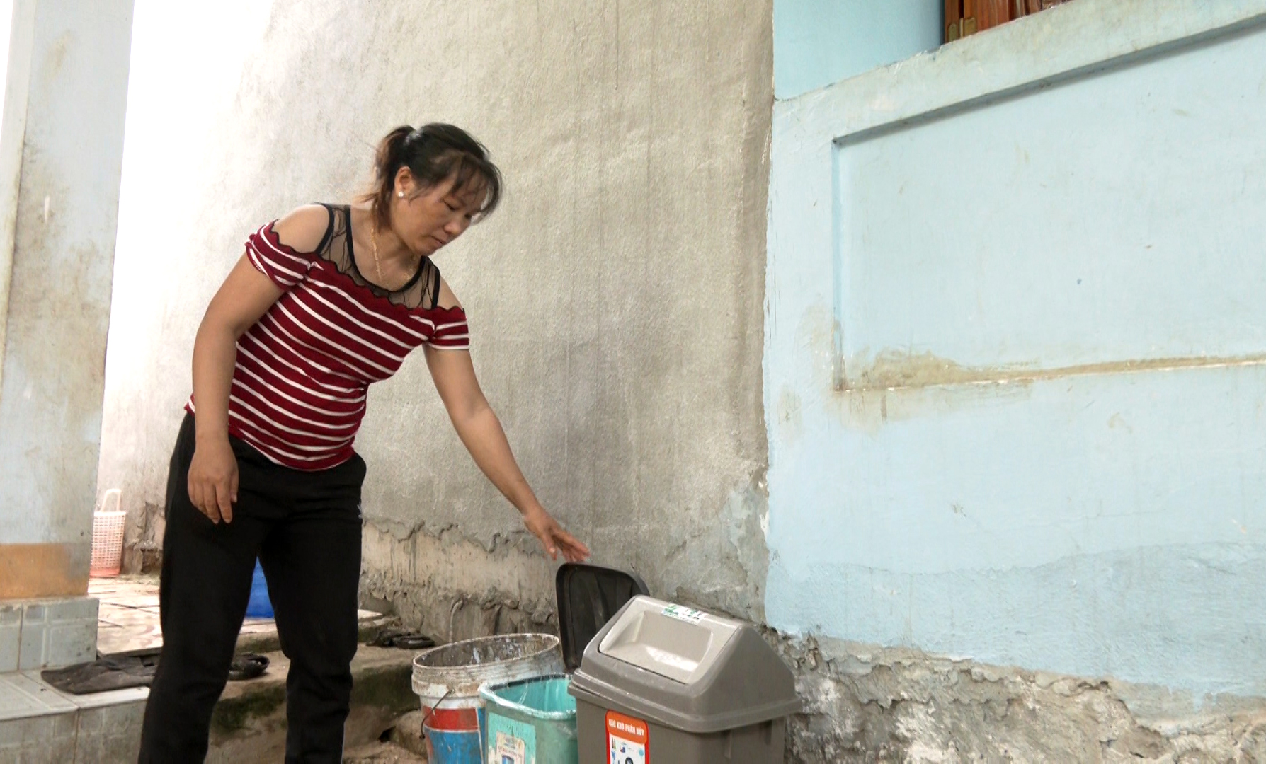 Khó khăn trong việc phân loại rác thải tại nguồn ở Lý Sơn