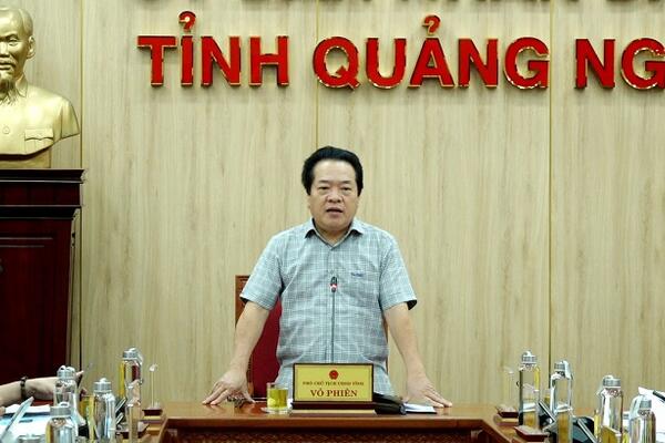 Phó Chủ tịch UBND tỉnh Võ Phiên chủ trì họp Hội đồng thẩm định dự án đầu tư, hỗ trợ phát triển vùng trồng dược liệu quý