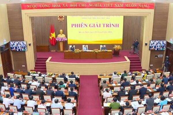 Thường trực HĐND tỉnh họp phiên giải trình một số nội dung, lĩnh vực cử tri và Nhân dân quan tâm
