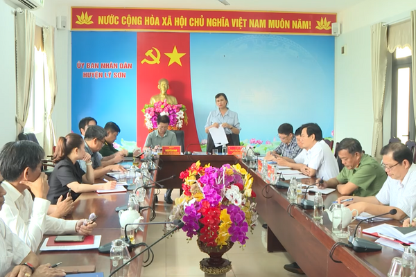 LÝ SƠN TRIỂN KHAI NHIỆM VỤ KT-XH THÁNG 3-2025