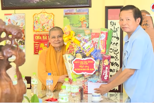 THĂM CHÚC MỪNG CÁC CƠ SỞ PHẬT GIÁO NHÂN ĐẠI LỄ PHẬT ĐẢN 2569