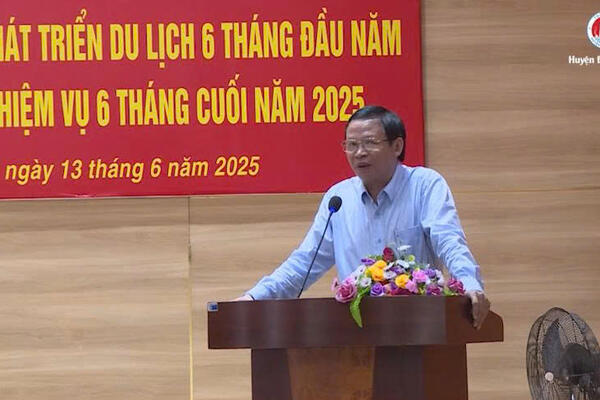 LÝ SƠN SƠ KẾT CÔNG TÁC PHÁT TRIỂN DU LỊCH 6 THÁNG ĐẦU VÀ TRIỂN KHAI NHIỆM VỤ 6 THÁNG CUỐI NĂM 2025