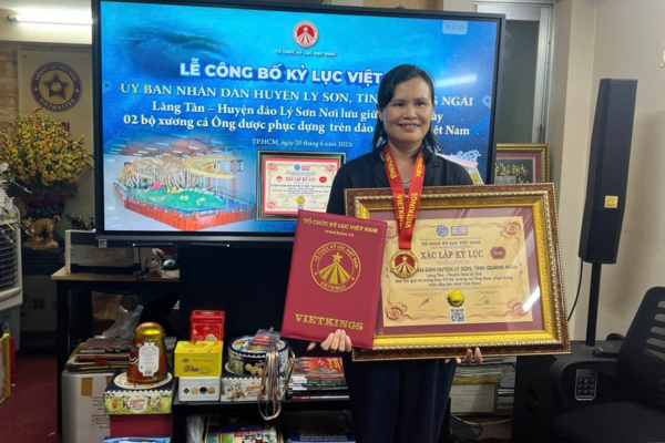 TỰ HÀO LÝ SƠN - VẺ ĐẸP DI SẢN VƯƠN TẦM KỶ LỤC